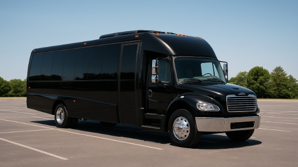 Exterior of Delaware Party Bus Company's 25 Passenger Minibus in Delaware