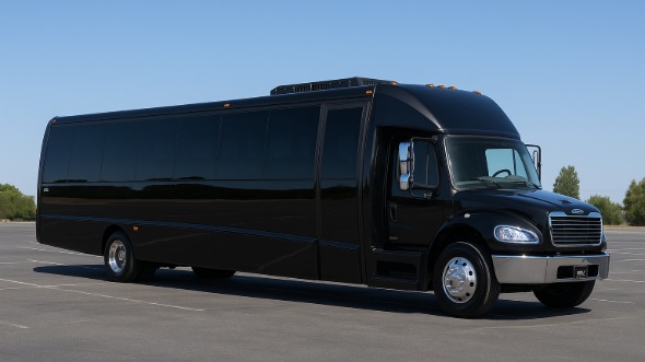 Exterior of Delaware Party Bus Company's 28 Passenger Minibus in Delaware