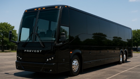 Exterior of Delaware Party Bus Company's 40 Passenger Charter Bus in Delaware